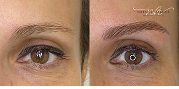 Trucco permanente delle sopracciglia